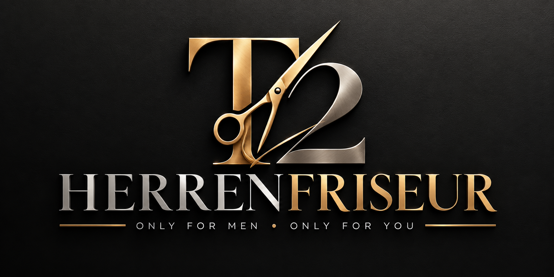 T2 Herrenfriseur Logo